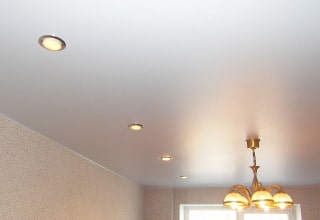 Из какого материала будет потолок? - Сатиновый